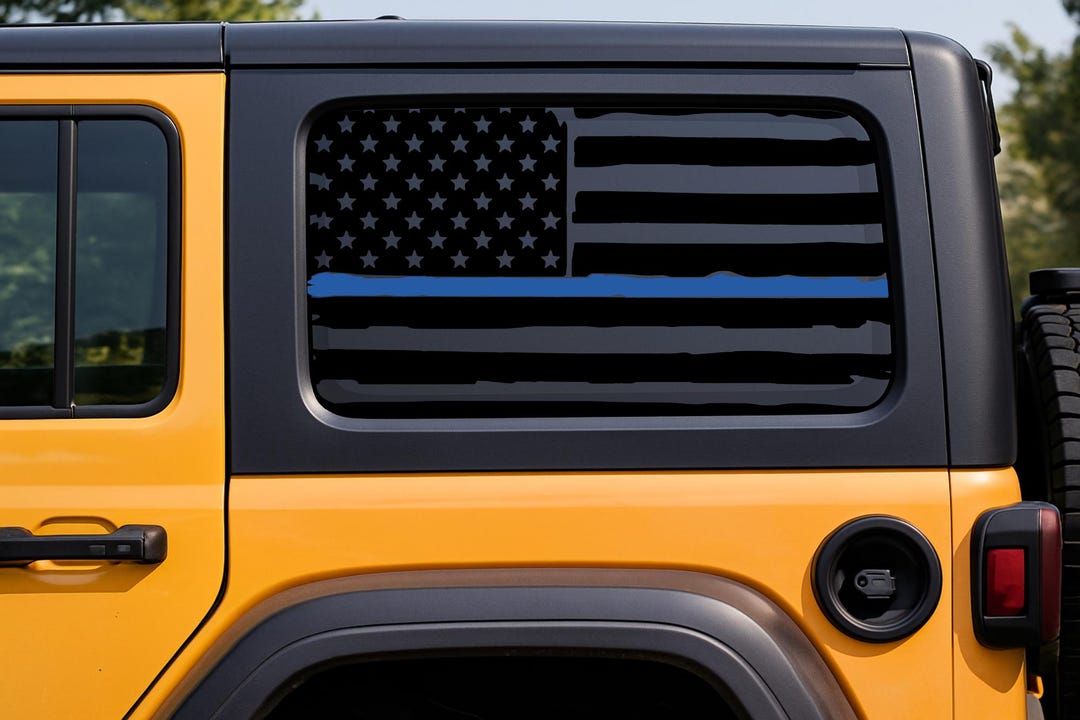 Thin Line Support Decal – Choose Your Line Color | Police ...