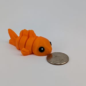 Cute Flexi Goldfish Magnet