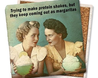Grappige Margarita-onderzetter