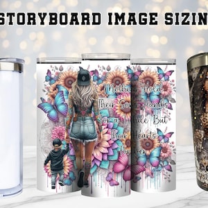 Storyboard, Highland Kuh, tropfende Sonnenblume, Tattoo-Girl, freche Zitate, Schneekugel, digitaler Download, Sublimation, Rhiannon Thatcher