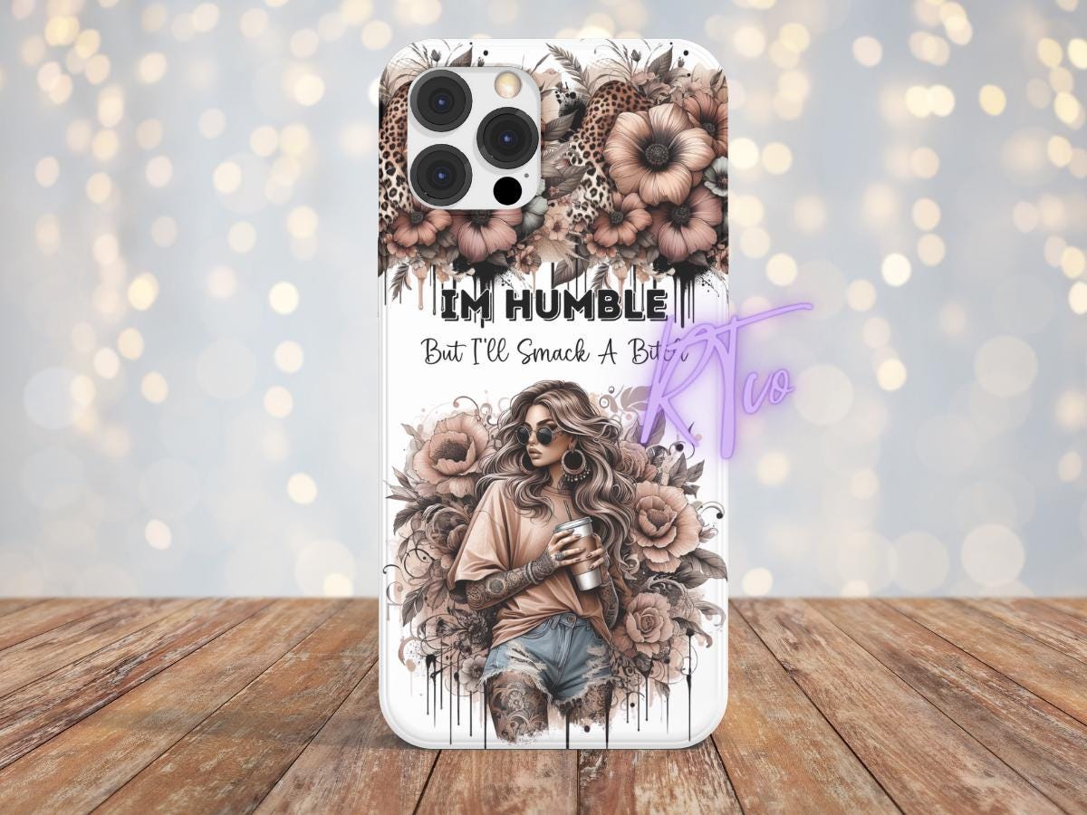 elephant phone case Slim Wooden Phone Case