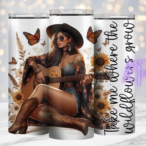 Sublimationsdesign, Tattoo Girl, freche Zitate, 20 Unzen Becher Design, Sublimationsdrucke, Rhiannon Thatcher, Country Tumbler