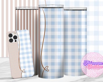 Stripe Love Heart, 20oz Tumbler & Phone Case Bundle, Sublimation Design, Phone Case Designs, Sublimation Prints, Modern Phone Designs