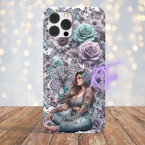 Sublimationsdesign, Tattoo Girl, freche Zitate, Handyhüllen Designs, Sublimationsdrucke, Rhiannon Thatcher, Plus Size Tattoo Girl Designs