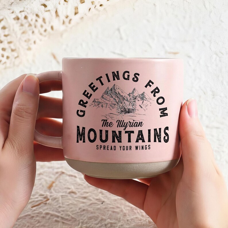 ACOTAR Mug Illyrian Mountains, Velaris Night Court, Rhysand Feyre Cassian Licensed SJM Universe Merch Bookish Mug Gift For Her image 12