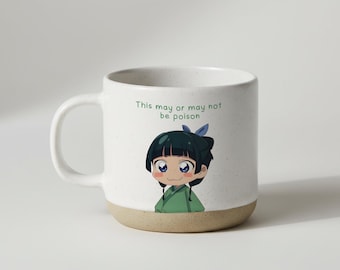 Apothecary Diaries MaoMao Mug, This May Or May Not Be Poison Funny Anime Quote Mug, Cute Anime Coffee Mug, Otaku Gift, Ceramic Mug