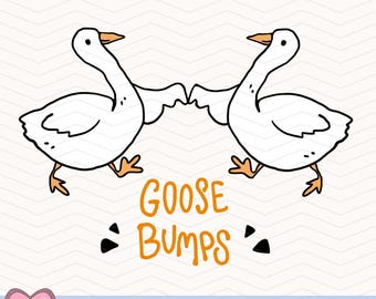Imagen PNG de piel de gallina, imágenes prediseñadas de gansos graciosos, SVG de ganso tonto, diseño de meme de ganso