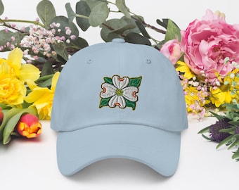 Dogwood Flower Dad Hat