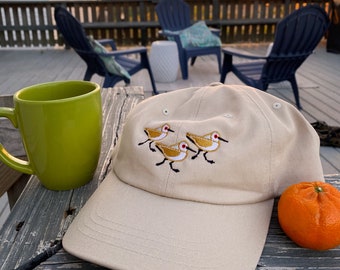Sandpipers Stroll Dad Hat