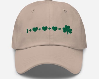 Shamrock Equation Dad Hat