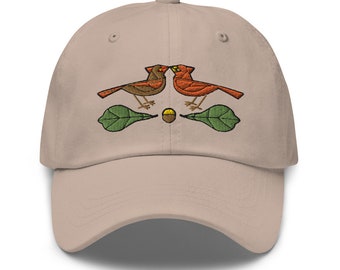 Cardinal Couple Dad Hat