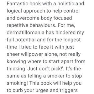 EBOOK 4 Steps to Stop Skin Picking, Hair Pulling, and More How to Heal Your BFRB Dermatillomania, Trichotillomania, Onycophagy image 6