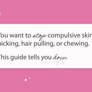 BFRB Ebook - How to Stop Skin Picking, Hair Pulling & More (epub File) image 2