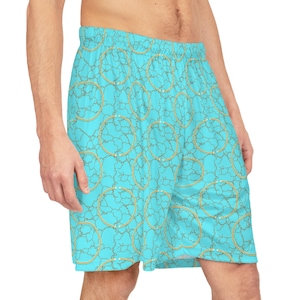 Vibrant Basketball Shorts - Perfect for Summer Sports, Gym Wear, Casual Outfits, Active Lifestyle, and Gifts