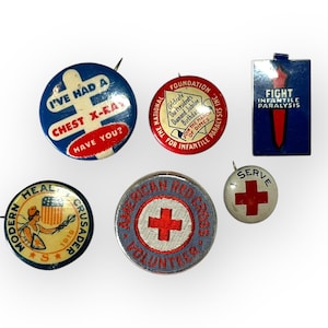 1919 Red Cross Pin - Etsy