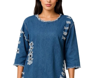 white christmas dresses Dear John Trish Denim Dress main image 0