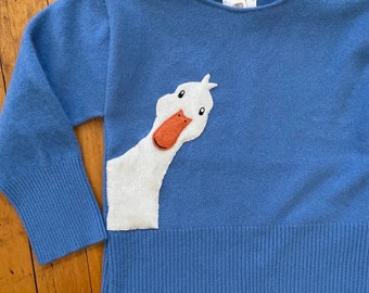 Duck Cashmere Sweater 3-4 year old