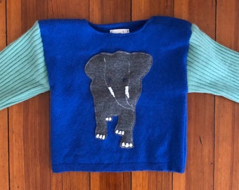 Elephant Cashmere Sweater 12-18 months