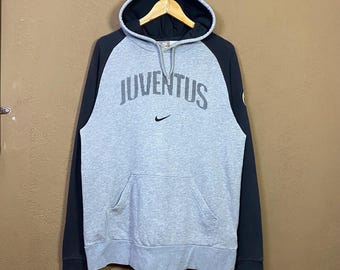 Vintage Y2K NIKE JUVENTUS Center Swoosh Hoodie