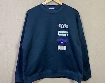Vintage Y2K PLAYBOY Embroidered Logo Boxy Sweatshirt