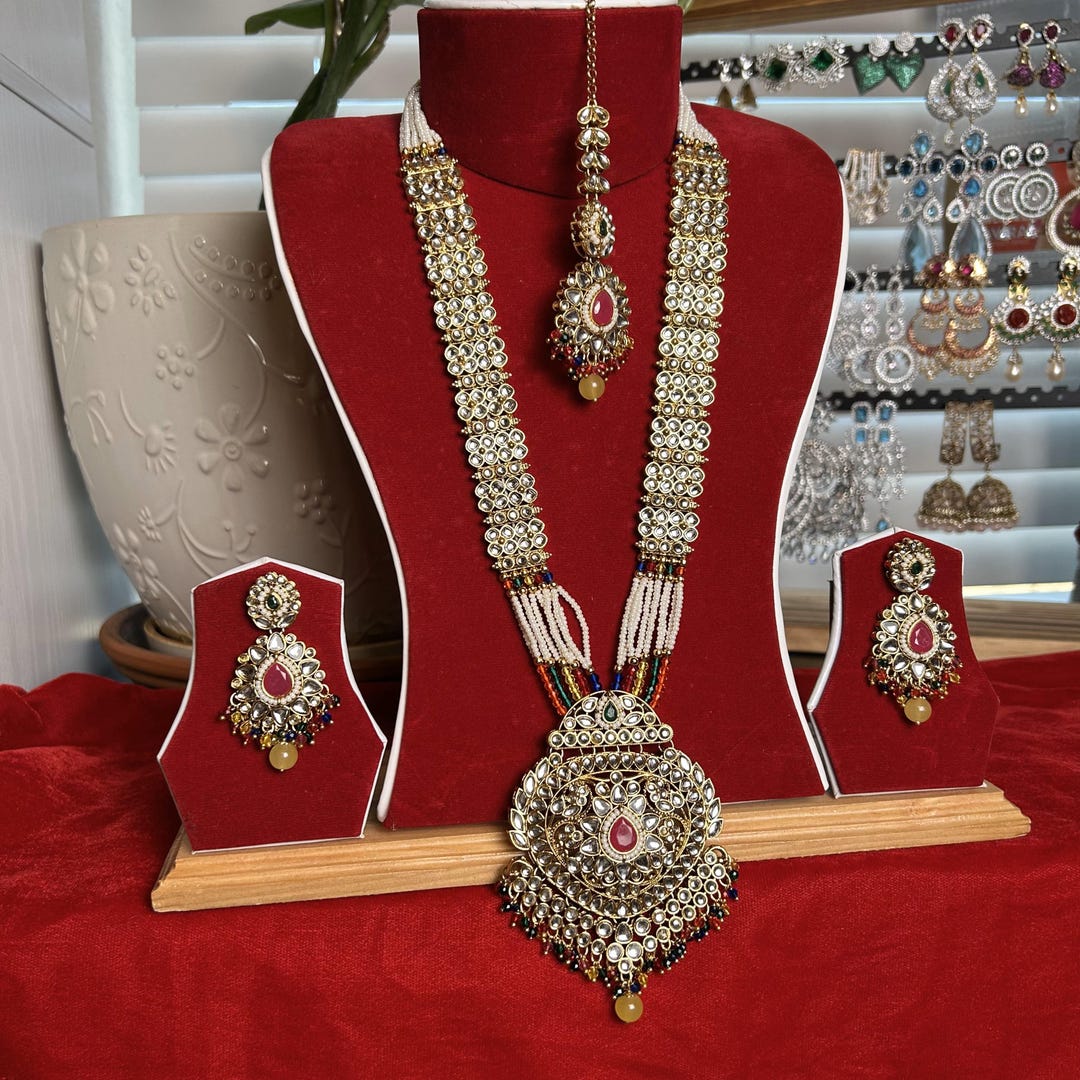 Heavy Rani Haar Rani Haar Long Rani Haar Set - Multiple Color Options Available - Etsy