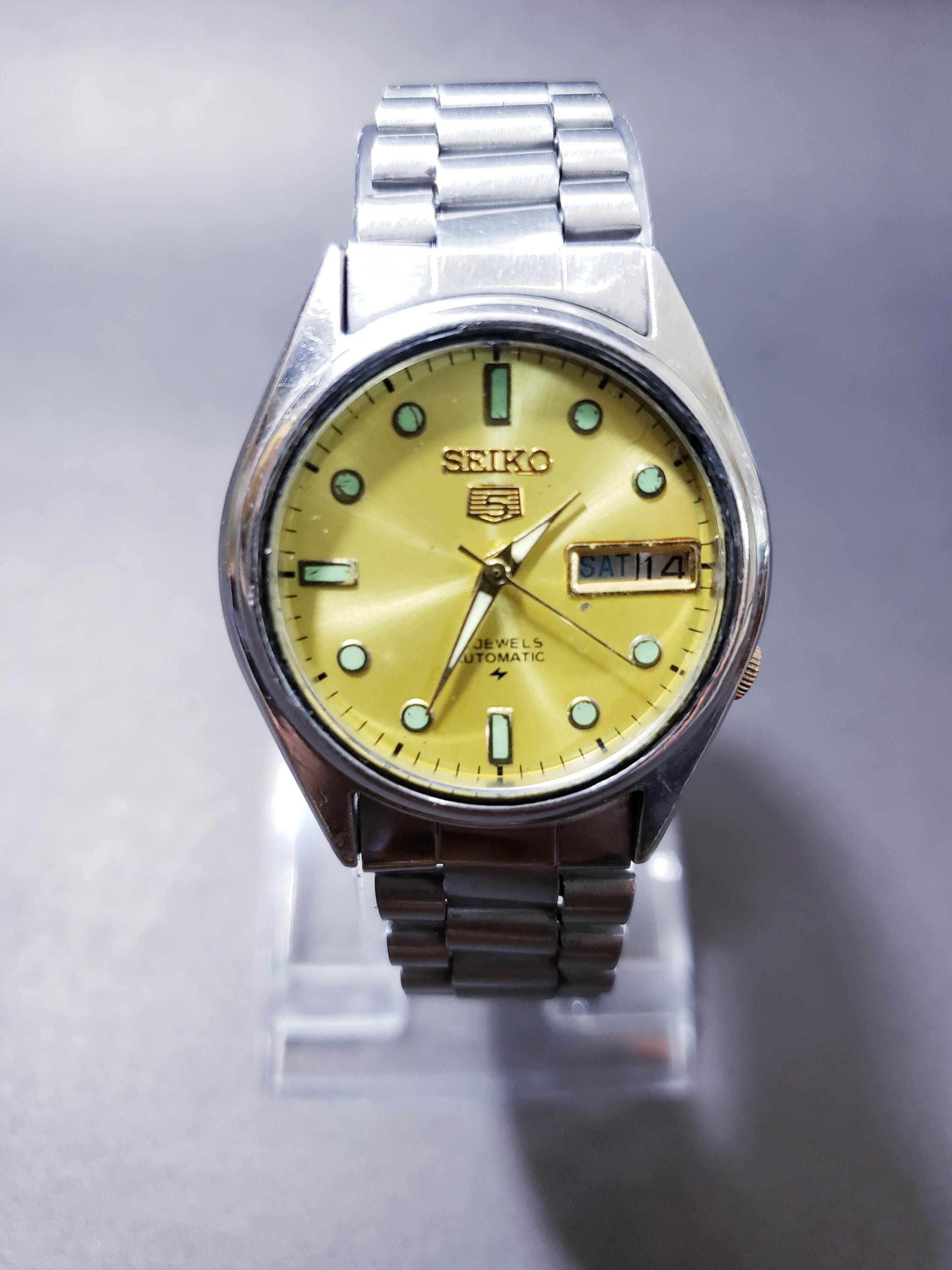 SEIKO 5 自動巻き時計 7009-316A Seiko 5 7009 - Etsy 日本