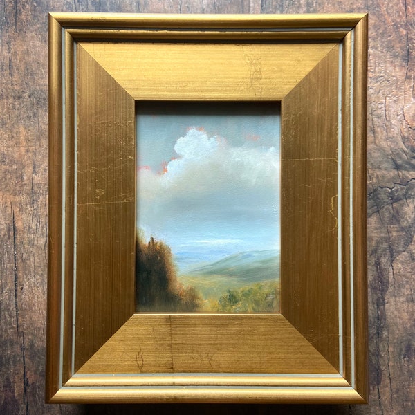 Framed Landscape Painting - Etsy