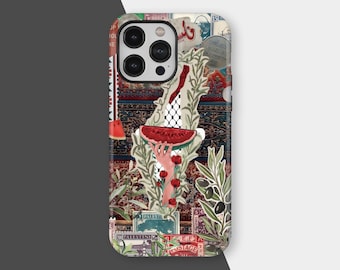 Palestine Inspired Phone Case, Free Palestine Gaza Olive Trees For iPhone 17 16 15 14 13 12 11 Pro Max, Samsung Galaxy S25 S24 S23 Ultra