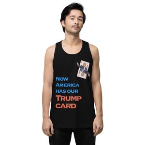 Nuestra carta de triunfo - Camiseta sin mangas premium para hombre