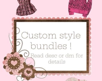 Custom style thrift bundles - let me thrift for you!