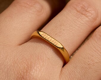 Mother’s Day Adjustable Name Ring, Custom Minimalist Gift Jewelry, Personalized for Mom, Meaningful Keepsake