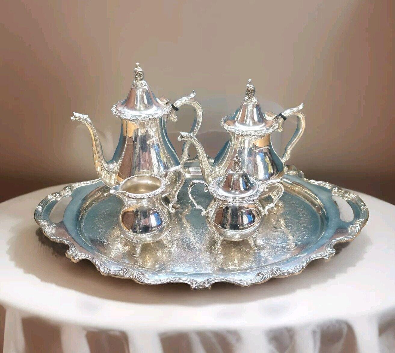 Baroque Wallace Tea Set - Etsy