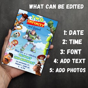 toy story invite, toy story birthday, toy story invitation, toystory, toy story, toy story invites, birthday invitation, woody birthday, toystory invitation, toy story party, woody, buzz lightyear, toy story theme, buzz light year, toy story printable, toy story prints, invitation, kiddies invite, invitation template, invite, buzz, toystory prints, birthday invite, birthday boy, invitación toy story, toystory party, editable toy story, instant download, toystory card, toy story card