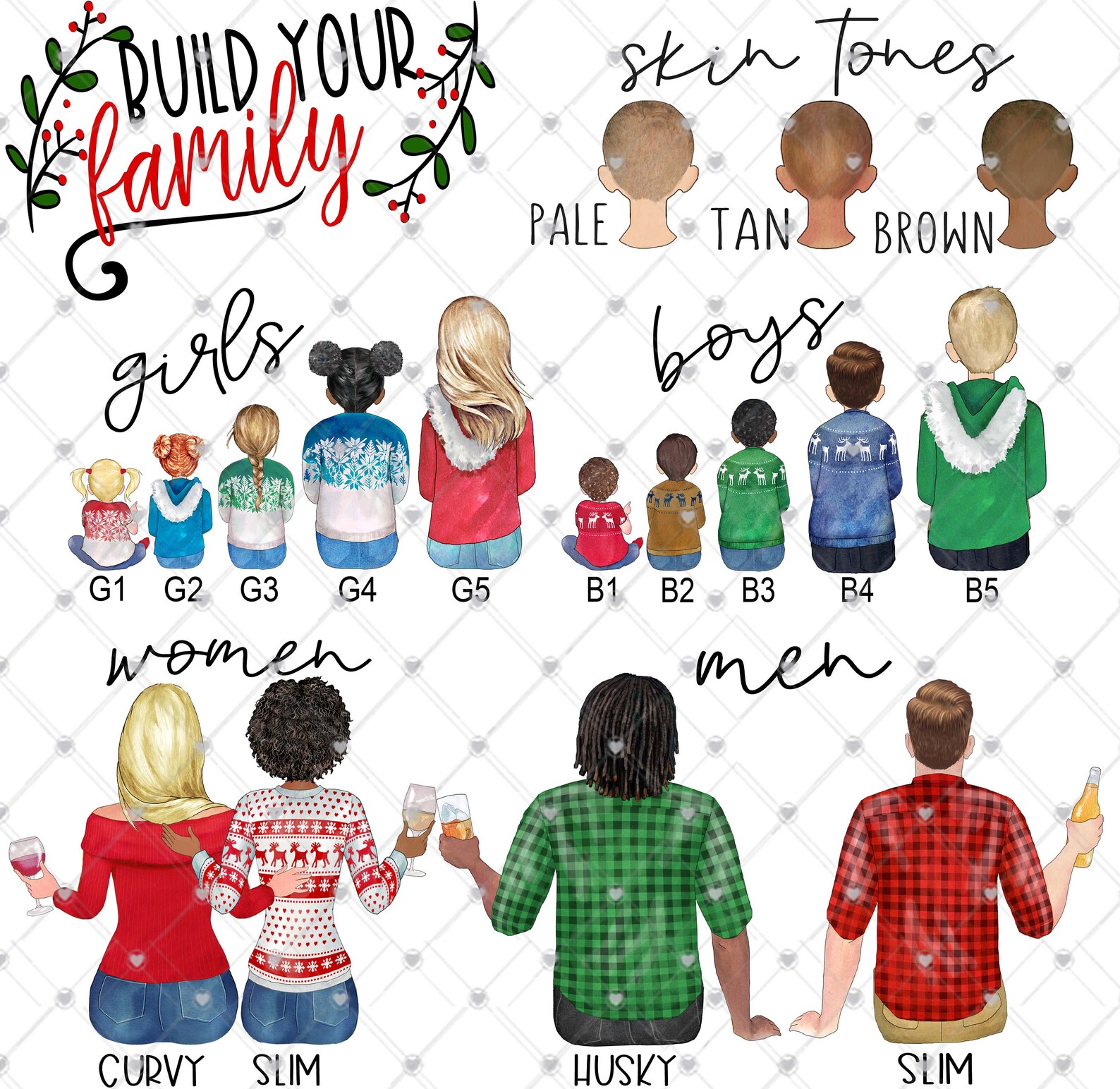 Personalized Family Ornament Family Portrait Ornament Grand - Etsy