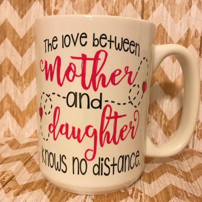 States Mug Mother Daughter Distance Mug Never Apart mug Etsy