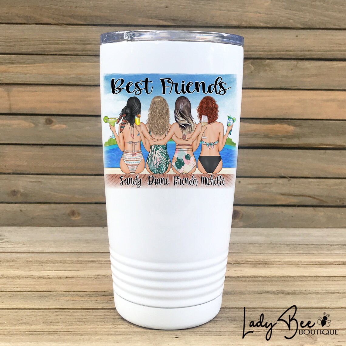 friends wine cup
