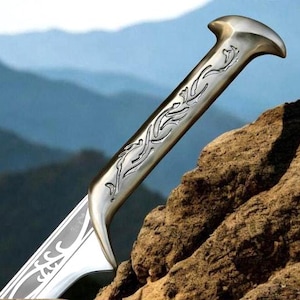 Handmade Thranduil Sword Replica | Ellven Long Sword, Medieval Movie Prop | Perfect Cosplay Gift for Him/Her, Medieval Viking Valhalla Sword