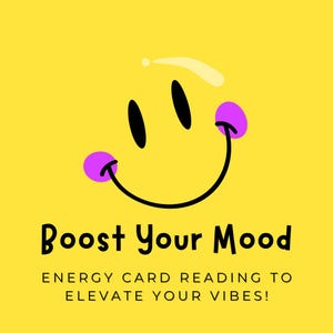 Mejora tu estado de ánimo, Lectura de energía, Mejora tu estado de ánimo, Orientación espiritual, Vibraciones positivas, Adivinación intuitiva, Lectura de cartas