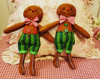 Made to Order Gingerbread Boy Rag Doll