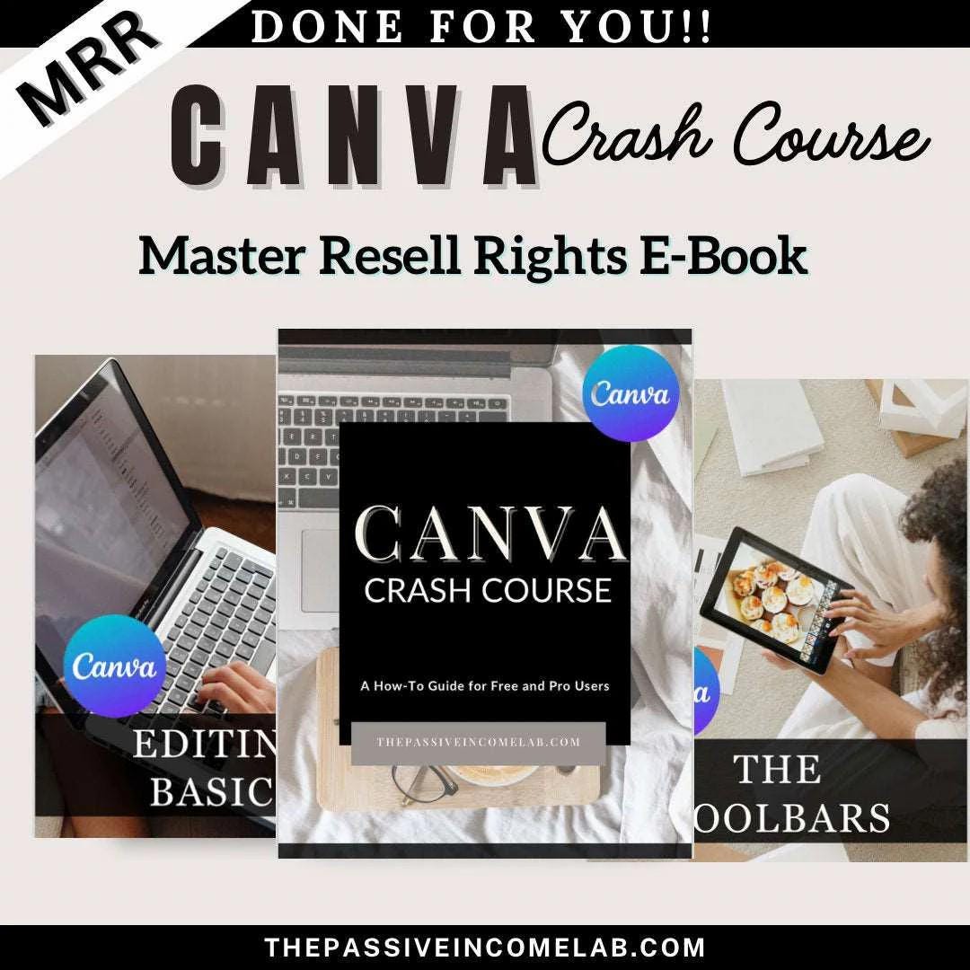 Canva Crash Course With Master Resell Rights and Private Label Rights ...