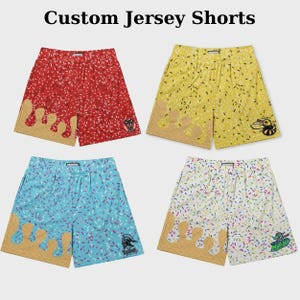 Benutzerdefinierte Baseball-Eis-Tropf-Shorts - Jungen-Baseball-Geschenke, personalisierte Jersey-Shorts, Jugendsportbekleidung, Teamgeschenk für Baseballspieler