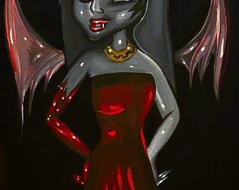 Catalina Original Character Painting