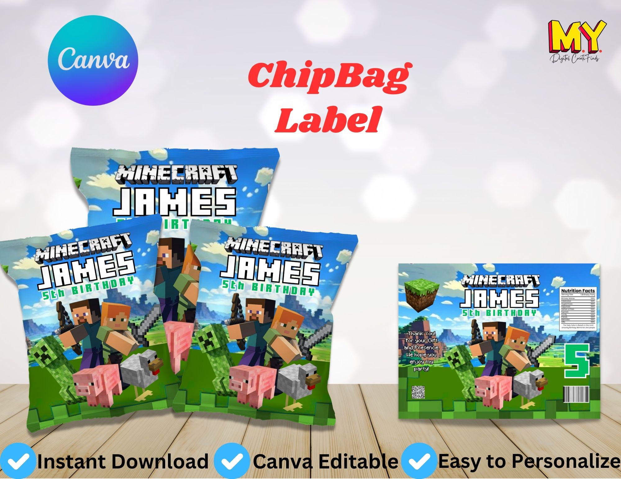 5-in-1 Printable Label Set