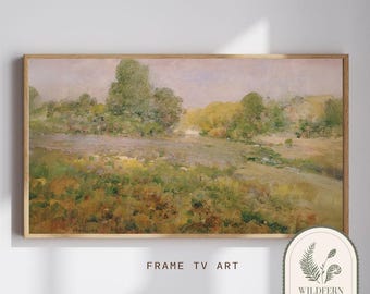Frame TV Art | Dreamy watercolor landscape