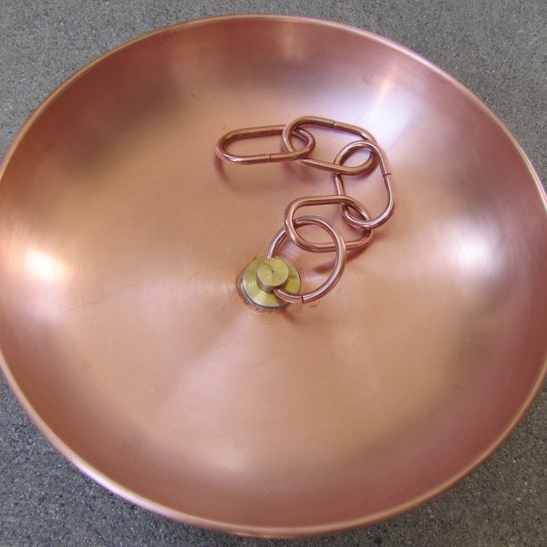 Stanwood Rain Chain - Copper Basin/Bowl for Rain Chain