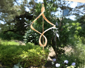 Kinetic Copper Spinner - Mini Dual Helix