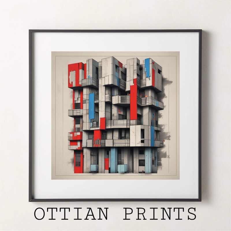 Urban Loft Apartment Large Format Art photo