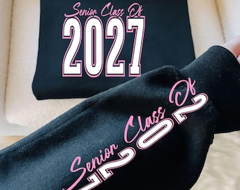 Klasse van 2027 SVG Png Senior 2027 PNG Senior klasse van 2027 Svg png afstuderen 2027 Svg afstuderen Svg Cut-bestand voor Cricut sublimatie ontwerp
