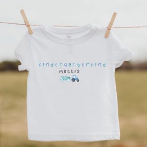 Kindergartenkind, T-shirt Kindergarten, Geschenkidee, Personalisiert, kleine Entdecker, mein erster Tag im Kindergarten, Abenteuer Kita