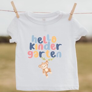 Kindergartenkind, T-shirt Kindergarten, Geschenkidee, Hello Kindergarten, kleine Entdecker, mein erster Tag im Kindergarten, Abenteuer Kita